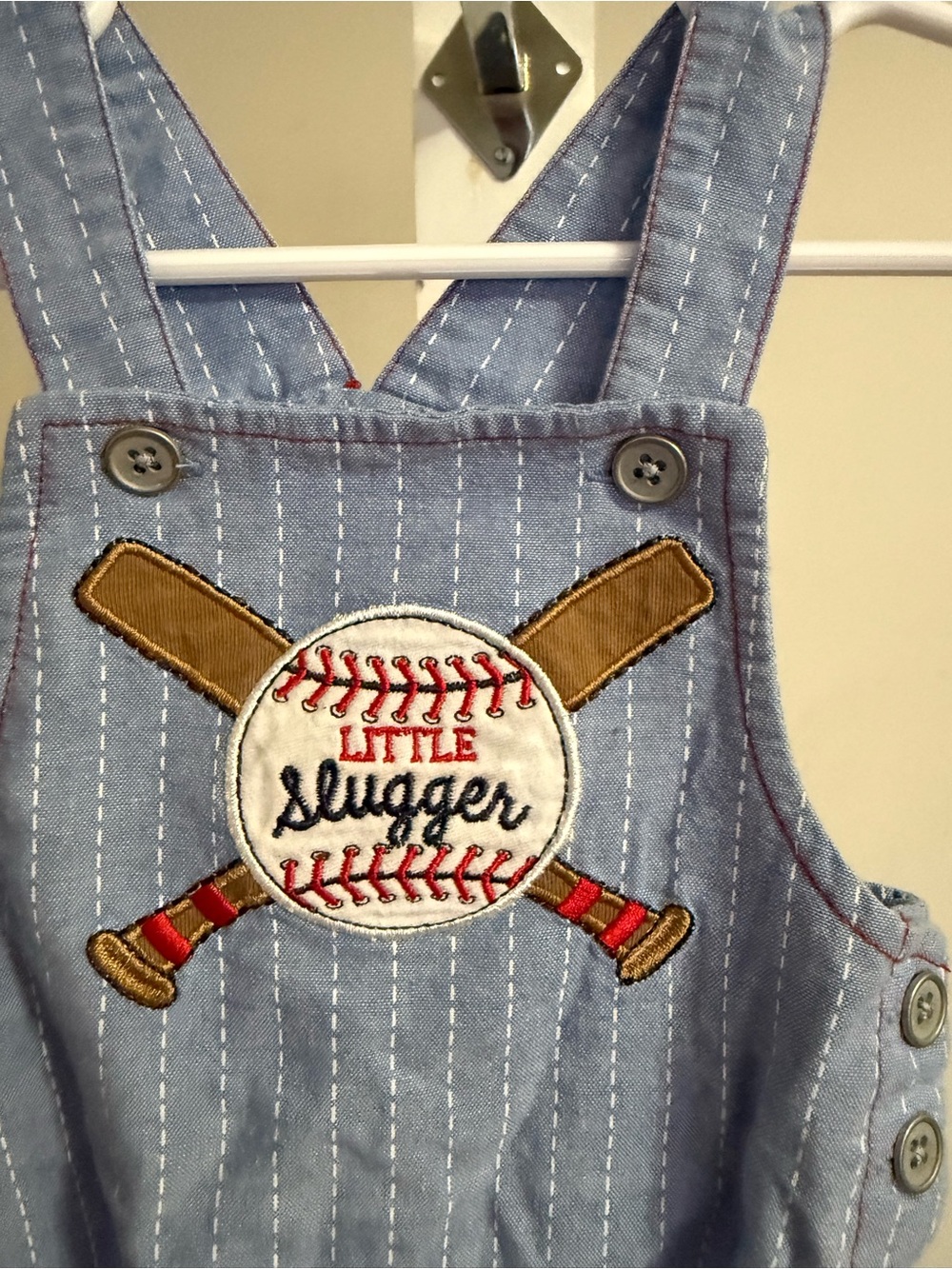 Baby Starters Little Slugger Shortalls - Picture 5 of 9